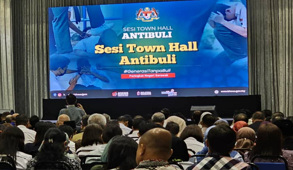 Sesi Townhall Antibuli Peringkat Negeri Sarawak di Kuching
